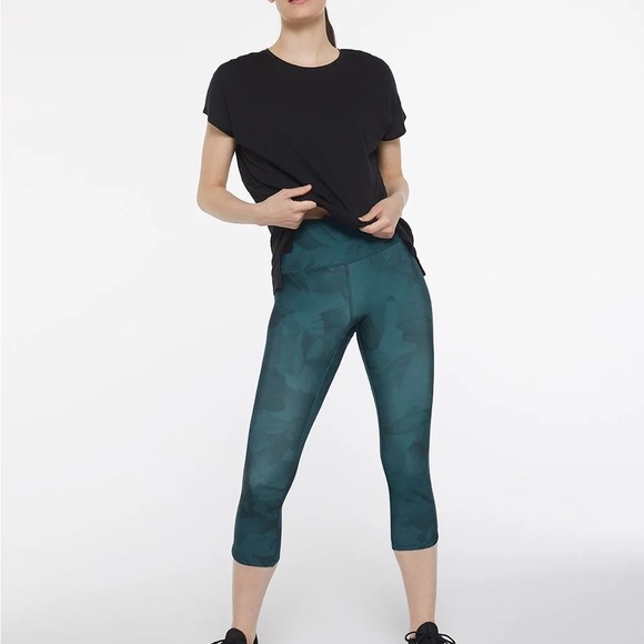 High Rise Crossover Waist Printed Legging Hyba - Picture 5 of 5